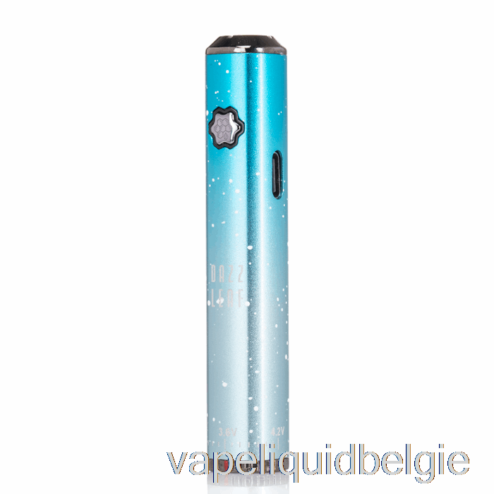 Vape Smaken Dazzleaf Squarii Bottom Twist 510 Batterij Hemelsblauw Splatter